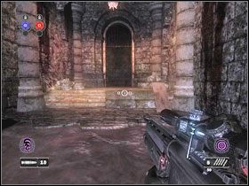 Po wyjściu na zewnątrz skieruj się w stronę placu #1 gdzie pojawi się nowy typ wroga - dziecko-templariusz #2 - Tortuder souls | The Crusades, 1213 | Clive Barkers Jericho - Clive Barkers Jericho - poradnik do gry