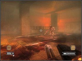 Po drugiej stronie pomieszczenia znajdziesz schodki #1 , chodnikiem udaj się do kolejnego pokoju - The low road | Roman Provinces, 38 A.D. | Clive Barkers Jericho - Clive Barkers Jericho - poradnik do gry