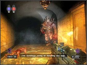 Sposób pozbycia się go jest dość prosty - Temple of pain | Roman Provinces, 38 A.D. | Clive Barkers Jericho - Clive Barkers Jericho - poradnik do gry