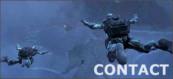 Na początku wyświetlony zostanie filmik przerywnikowy - Crysis: Misja 1, Contact - Wstęp - solucja, opis przejścia - Crysis - poradnik do gry