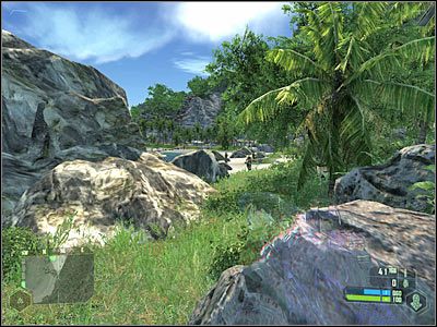 Spróbuj wrócić do głównej drogi - Crysis: Misja 1, Contact - Dotarcie do posterunku wroga - solucja - Crysis - poradnik do gry
