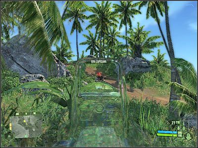 Ponownie omiń główną drogę - Crysis: Misja 1, Contact - Zbadanie sztabu - solucja, opis przejścia - Crysis - poradnik do gry