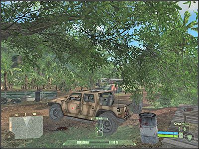 Docelowo będziesz musiał zabezpieczyć cały ten teren - Crysis: Misja 3, Relic - Wyłączenie stacji zakłócającej - solucja - Crysis - poradnik do gry