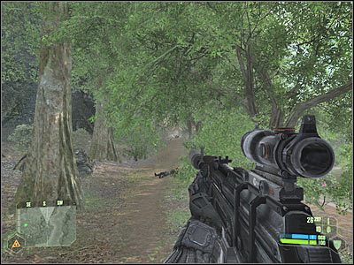 1 - Crysis: Misja 3, Relic - Dotarcie do bazy wojskowej cz.1 - solucja - Crysis - poradnik do gry