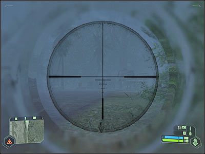 Ostrożnie zbliż się teraz do pojazdów formujących blokadę - Crysis: Misja 3, Relic - Dotarcie do strefy ewakuacji cz.2 - solucja - Crysis - poradnik do gry