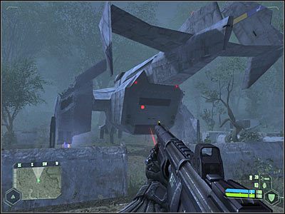 1 - Crysis: Misja 3, Relic - Wejście na pokład samolotu - solucja, opis przejścia - Crysis - poradnik do gry