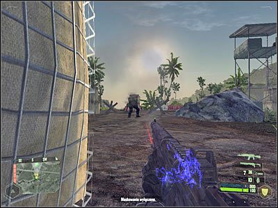 Wykorzystaj teraz wolną chwilę do tego, żeby się tu rozejrzeć - Crysis: Misja 4, Assault - Zniszczenie dział przeciwlotniczych cz.3 - solucja - Crysis - poradnik do gry