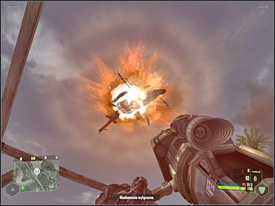 Na wschód od Twojej aktualnej pozycji znajduje się most - Crysis: Misja 4, Assault - Zniszczenie dział przeciwlotniczych cz.3 - solucja - Crysis - poradnik do gry