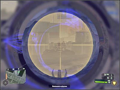 Zbliż się do znajdujących się tu skrzyń i upewnij się, że masz wyrzutnię z maksymalną liczbą rakiet - Crysis: Misja 4, Assault - Dokonanie sabotażu na pokładzie krążownika - solucja - Crysis - poradnik do gry