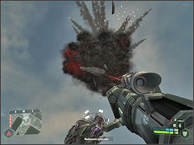 Uważaj, gdyż mogli się tu pojawić nowi wrogowie - Crysis: Misja 4, Assault - Dokonanie sabotażu na pokładzie krążownika - solucja - Crysis - poradnik do gry