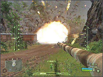 1 - Crysis: Misja 5, Onslaught - Zniszczenie wagonu towarowego - solucja - Crysis - poradnik do gry
