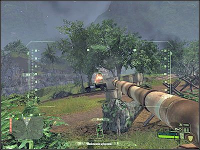 Podjedź teraz do niestrzeżonego już przez nikogo działa - Crysis: Misja 5, Onslaught - Zniszczenie dział przeciwlotniczych cz.1 - solucja - Crysis - poradnik do gry