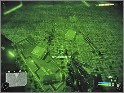 Docelowo będziesz musiał skierować się w stronę pokazanego na screenie przejścia - Crysis: Misja 7, Core - Odnalezienie miejsca do ewakuacji cz.1 - solucja - Crysis - poradnik do gry