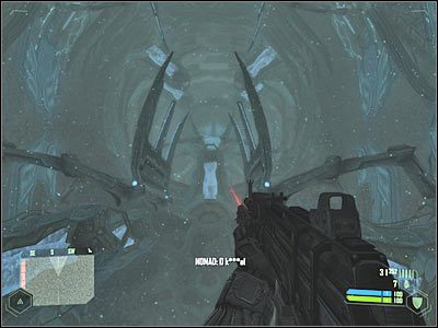 Do zabijania potworów używaj na przemian karabinu maszynowego oraz shotguna - Crysis: Misja 7, Core - Odnalezienie miejsca do ewakuacji cz.5 - solucja - Crysis - poradnik do gry