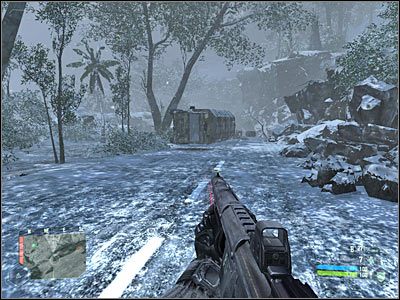 Przesuń się jeszcze bardziej na zachód - Crysis: Misja 8, Paradise Lost - Odnalezienie żołnierzy cz.2 - solucja - Crysis - poradnik do gry