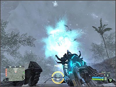 Do pokonania masz w sumie cztery takie potwory - Crysis: Misja 8, Paradise Lost - Eskortowanie Proroka #2 - solucja - Crysis - poradnik do gry