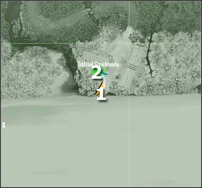 Oznaczenia na mapie - Crysis: Misja 9, Exodus - Dotarcie do zwiadowców - solucja, opis przejścia - Crysis - poradnik do gry
