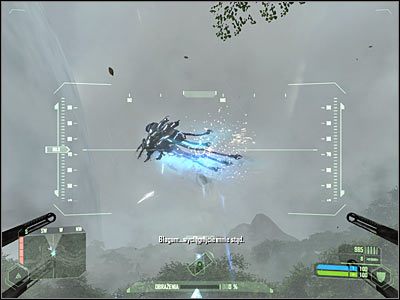 Wysiądź z pojazdu, by nie zginąć w wyniku eksplozji - Crysis: Misja 9, Exodus - Obrona miejsca katastrofy - solucja, opis przejścia - Crysis - poradnik do gry