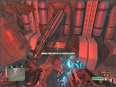 W dalszym ciągu atakuj znajdujące się nad Tobą potwory - Crysis: Misja 9, Exodus - Obrona miejsca katastrofy - solucja, opis przejścia - Crysis - poradnik do gry