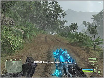 Uważaj, gdyż po drodze będziesz musiał rozprawić się z kilkoma mniejszymi potworkami - Crysis: Misja 9, Exodus - Dotarcie do oddziałów majora Stricklanda - solucja - Crysis - poradnik do gry