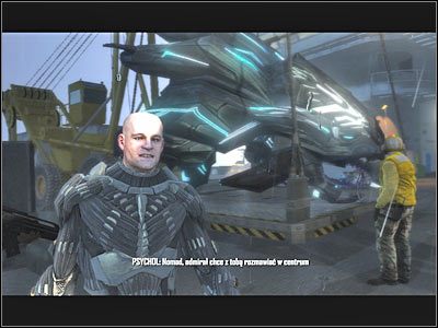 W pierwszej kolejności musisz podążać za Psycholem - Crysis: Misja 11, Reckoning - Dotarcie do centrum dowodzenia - solucja - Crysis - poradnik do gry