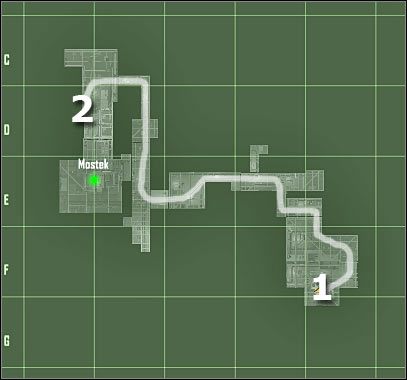 Oznaczenia na mapie - Crysis: Misja 11, Reckoning - Dotarcie na mostek kapitański - solucja - Crysis - poradnik do gry