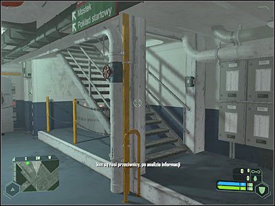 Skieruj się do lewego pomieszczenia, czyli na mostek kapitański - Crysis: Misja 11, Reckoning - Dotarcie na mostek kapitański - solucja - Crysis - poradnik do gry