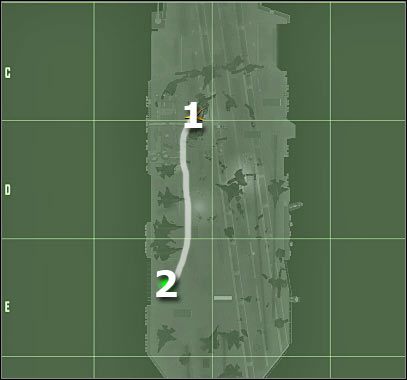 Oznaczenia na mapie - Crysis: Misja 11, Reckoning - Odnalezienie głównego inżyniera cz.1 - solucja - Crysis - poradnik do gry