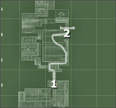 Oznaczenia na mapie - Crysis: Misja 11, Reckoning - Wyłączenie bezpieczników - solucja, opis przejścia - Crysis - poradnik do gry