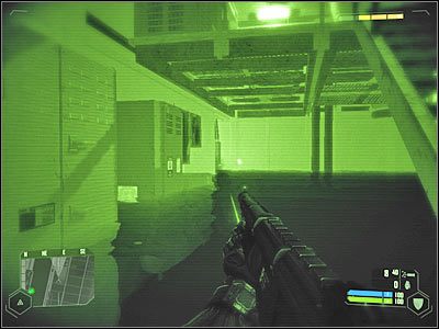 Jak zapewne zauważyłeś, dotarłeś do korytarza z wyładowaniami - Crysis: Misja 11, Reckoning - Wyłączenie reaktora - solucja, opis przejścia - Crysis - poradnik do gry