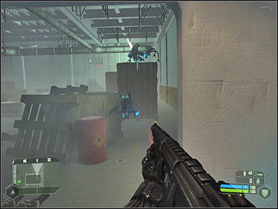 Wejdź teraz do tego magazynu - Crysis: Misja 11, Reckoning - Dotarcie na pokład startowy cz.2 - solucja - Crysis - poradnik do gry