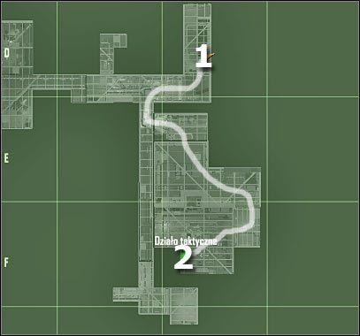 Oznaczenia na mapie - Crysis: Misja 11, Reckoning - Dotarcie do zbrojowni #2 - solucja, opis przejścia - Crysis - poradnik do gry