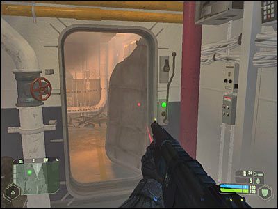 1 - Crysis: Misja 11, Reckoning - Dotarcie na pokład startowy #2 - solucja - Crysis - poradnik do gry