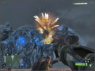 To była prostsza część tej bitwy - Crysis: Misja 11, Reckoning - Zniszczenie okrętu wojennego Obcych - solucja - Crysis - poradnik do gry