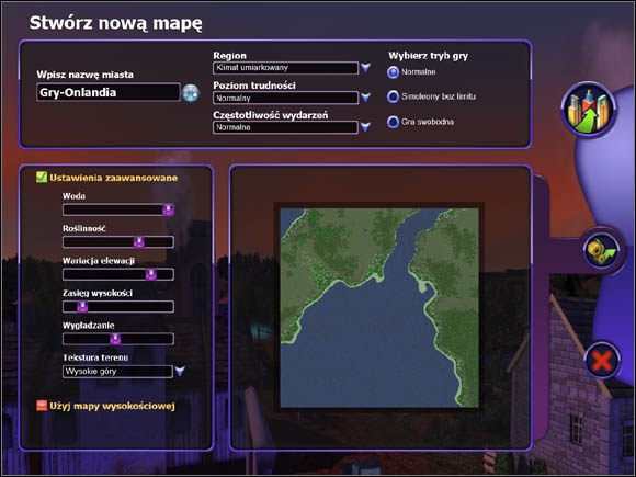 Ustalamy (przynajmniej pobieżnie), gdzie będziemy rozwijać dzielnicę przemysłową (z generującymi zanieczyszczenia zakładami i elektrowniami), gdzie znajdą się większe ośrodki mieszkaniowe, większe obiekty (np - Początki | Projektowanie miasta | SimCity Społeczności - SimCity Społeczności - poradnik do gry