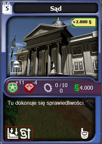 Ten gmach ma to do siebie, że im więcej będzie takich w mieście, tym mniej będzie zarabiał każdy z nich z osobna - Możliwości budynków | Dodatkowe opcje | SimCity Społeczności - SimCity Społeczności - poradnik do gry