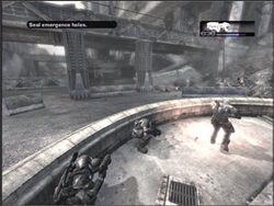 Będziesz musiał zdecydować, którą drogą pójść - Fish in the Barrel/Fork in... | Akt I Gears of War - Gears of War - PC - poradnik do gry