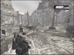 W środku napotkasz jednego Gwardzistę - Campus Grinder | Akt IV Gears of War - Gears of War - PC - poradnik do gry