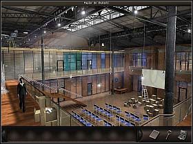 Opuść więc biuro drzwiami prowadzącymi na antresolę (na lewo od tablicy ogłoszeń) - Biuro FBI | Dzień 1 | Art of Murder Sztuka Zbrodni - Art of Murder: Sztuka Zbrodni - poradnik do gry