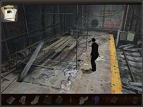 Podejdź do ławek stojących z prawej strony peronu - Metro | Dzień 3 | Art of Murder Sztuka Zbrodni - Art of Murder: Sztuka Zbrodni - poradnik do gry