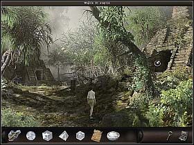 Teraz z głównego placu udaj się do piramidy słońca (kursor w dole ekranu) - Gdzieś w Andach (1) | Dzień 8 | Art of Murder Sztuka Zbrodni - Art of Murder: Sztuka Zbrodni - poradnik do gry