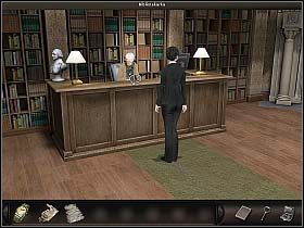 I nie zawiedziesz się - siostrzenica choruje po podróży i za kontuarem ponownie siedzi miła staruszka - Biblioteka | Dzień 10 | Art of Murder Sztuka Zbrodni - Art of Murder: Sztuka Zbrodni - poradnik do gry