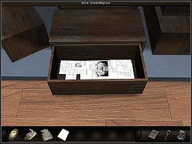 Wymieniwszy parę uprzejmości z portierem, udaj się do sali wystawowej, a stamtąd do archiwum - Muzeum Sztuki Prekolumbijskiej | Dzień 10 | Art of Murder Sztuka Zbrodni - Art of Murder: Sztuka Zbrodni - poradnik do gry