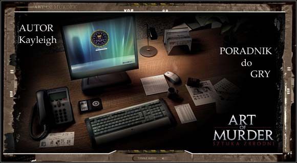 Witaj Nicole Bonett, młoda i pełna zapału agentko FBI - Art of Murder: Sztuka Zbrodni - poradnik do gry