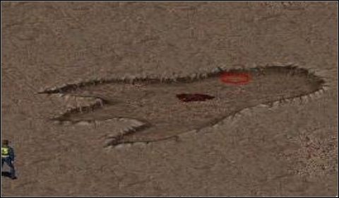 Coś rozdeptało rolnika. Przy jego zwłokach znajdziemy SkradoBoya. - Specjalne lokacje w Fallout - Fallout - poradnik do gry