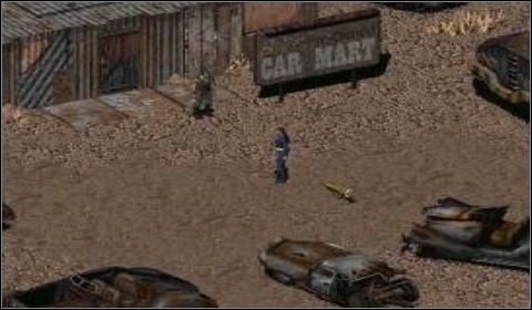 Bob będący właścicielem komisu nie jeżdżących samochodów będzie chciał namówić Cię do kupna jednego z nich. Głupstwem byłoby zgodzenie się na to. W skrzynce w chatce za jego plecami znajdziemy jednak wiatrówki: Czerwony Kapturek i Czerwony kapturek LE oraz garść amunicji do nich. Poniżej podaję statystyki w/w broni - Specjalne lokacje w Fallout - Fallout - poradnik do gry