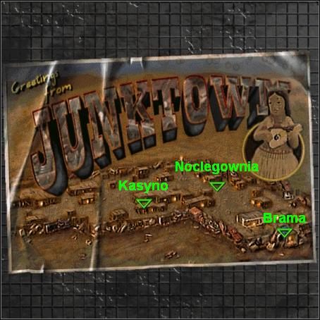 Na dzień dobry strażnik stojący przy Bramie do miasteczka - poprosi Cię o schowanie broni - Złomowo | Opis przejścia Fallout - Fallout - poradnik do gry