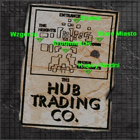 Trafiamy do Hub , największego obok Gruzów miasta w grze - Hub (1) | Opis przejścia Fallout - Fallout - poradnik do gry