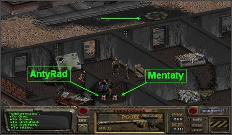 Trzecia studzienka oraz ukryte za ścianą w pomieszczeniu na południe - Mentaty i AntyRad. - Nekropolis (1) | Opis przejścia Fallout - Fallout - poradnik do gry