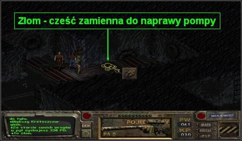 Ze zdobytą częścią zamienną udajemy się na powierzchnię - Nekropolis (2) | Opis przejścia Fallout - Fallout - poradnik do gry